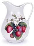 Portmeirion Strawberry Fair Earthenware 2-Quart Ewer Pitcher