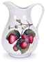 Portmeirion Strawberry Fair Earthenware 2-Quart Ewer Pitcher