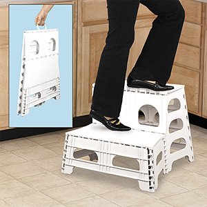 Range Kleen Two-Step Step Stool White