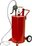 Troy 25 Gallon Gas Transfer Caddy Two Way Pump Fueling Station w/ 8