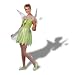 Fairies Tinkerbell Costume: Women's Size 12-14