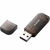 ELECOM USB������ �o�����[�^�C�v 8GB �u���b�N MF-HMU208GBK