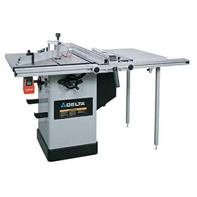Delta 36-716B 1-3/4-Inch Left Tilt Hybrid Saw with 30-Inch Unifence
