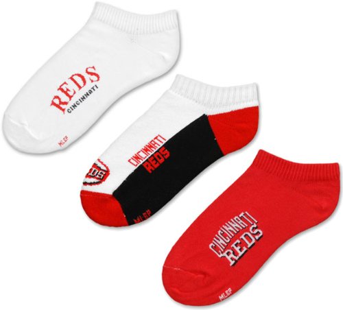 Cincinnati Reds Athletic 3-Pair Sock Pack