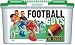 A Boxed Set Of 26 Two Inch Plastic Football Players, A Referee, Two Goal Posts And a 24" x 36" Washable Felt Field. Each Case Contains Two Full Teams In Either Blue And Silver Team Colors Or Red And Gold Team Colors. With No Set Rules Or Directi