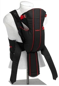 BABYBJ&Ouml;RN Baby Carrier Active, Black/Red