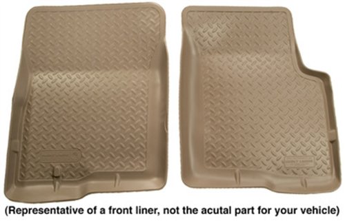 Husky Liners Classic Style Custom Fit Molded Front Floor Liner for Select Toyota 4Runner Models (Tan) On Sale
