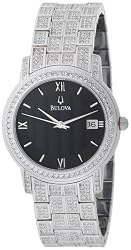 Bulova Men's 96B011 Crystal Calendar Watch