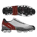 adidas Tour 360 Sport Golf Shoe (White/Black/Victory Red)