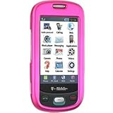 Rubberized Proguard Case for Samsung Highlight T749 (Hot Pink)