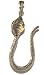 Pendants Chain and charms in Sterling Silver 2.5 inches - Online Jewelry (pndt506a)