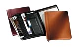 Florentine Napa Zip-Around Writing Pad Holder/Portfolio