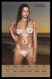 Michelle Lombardo - 2005 Sports Illustrated Calendar, Models Framed Poster Print by Unknown, 23x35