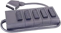 Scart 5 Way Block