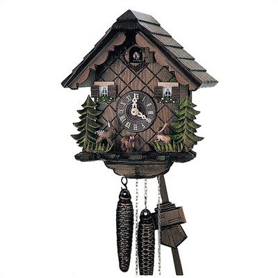 10 Cuckoo Clock with and Hare