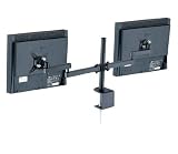 Image of US Dual LCD Table Desk Mounts for Two Monitors, Fully Adjustable Double Arms on Sale US, Elitech LCD-015