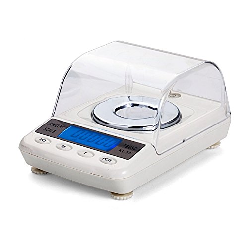 Jewelry Scale,Digital Scale, TBBSC Weigh High Precision Digital Milligram Scale 50 X 0.001g Reloading, Jewelry and Gems Weight Scale,kl-50e