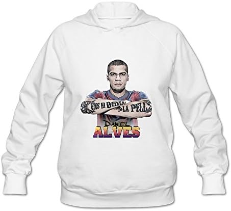 KATOA Women's Daniel Alves Barca Hooded Sweatshirt Hoodie