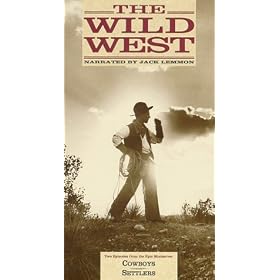 The Wild West - Cowboys / Settlers - Narrated By Jack Lemmon VHS