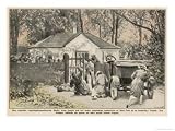 Blake an English Government Representative is Gunned Down by Sinn Fein Terrorists Art Giclee Poster Print by W.r. Stott, 12x9