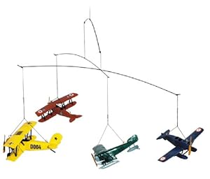 t Hanging Mobile Airplane : Vintage Airplanes :