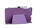 i-UniK HP 7 Plus Model 1301US Quad Core 1GHZ 8GB (2014) Tablet Slim Folio Case [Bonus Stylus] - (Purple)