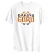Baking Guru Hobbies Mens T-Shirt (White, Size Large)