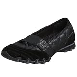 Skechers USA Womens Bikers-Flower Patch Sneaker