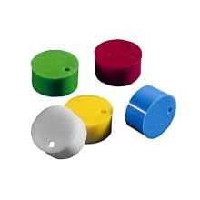 Corning Polypropylene Cryogenic Vial Cap Insert, Assorted Colors (Case of 500)