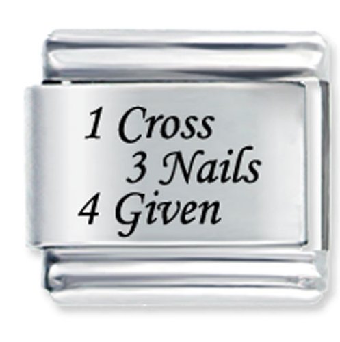 1 Celtic Cross + 3 Nails By Price Italian Charm
