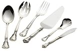 Gorham Sterling Silver Chantilly 6pc Hostess Set W/ Pie