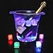 12 Pack of Colorful Changing LED Liquid sensor lights-- Ice Cubes Shape, So Amazing