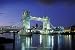 Tower Bridge (London, Lights) Art Poster Print - 24 X 36
