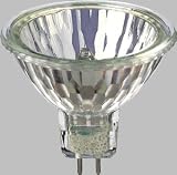 Philips Light Bulb 20 Watt MRC-16 Bulb Type GU5.3 Base Halogen 36 degree Flood Light with Lens MR Long Life 12 Volt