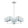 Matrix Polished Chrome Chandelier Crystorama (CR-5806)