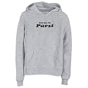 Sweatshirt Woman Heather Gray " Kiss Me, I Am Parsi " Religion