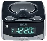 RCA AUDIO - Dual Wake Clock Radio w/ CD Pl