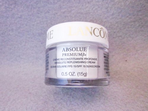 Lancome Absolue Premium Bx Replenishing Cream SPF 15 Travel Size 15g/0.5 Oz (Made in Usa)