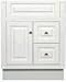 21x24 WHT 1DR Vanity