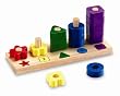 Learning Resources Woodshop Toys Rainbow Numbers