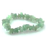 Cute Stretchy Green Aventurine Chip Bracelet