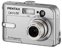 Pentax Optio 50 Digital Camera [5mp 3x Optical Zoom]