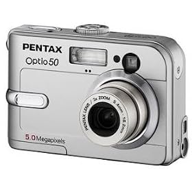 Pentax Optio 50 Digital Camera [5mp 3x Optical Zoom]