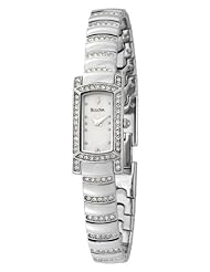 Bulova Womens 96T13 Crystal Watch