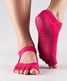 TOESOX BELLA MEDIUM fushia,half toe