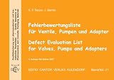 Produkt-Bild: Fehlerbewertungsliste f&uuml;r Ventile, Pumpen und Adapter