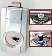New England Patriots Square Sunglass Visor Clip - NFL Football Fan Shop Sports Team Merchandise