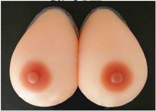 ★ヤミツキ注意★ シリコンバスト 1000g　( 500g ×2個）★D～E カップ 人工乳房 女装 豊胸 SB10