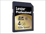 Lexar 4GB 133x Professional SD Card