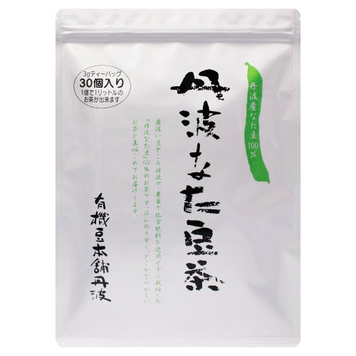 丹波なた豆茶 無農薬国産なたまめ100% ［3g×30個入］